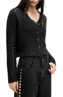 AllSaints Vivian Open Stitch Cardigan