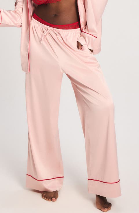 Satin Ever After Pajama Pants (Regular & Plus)