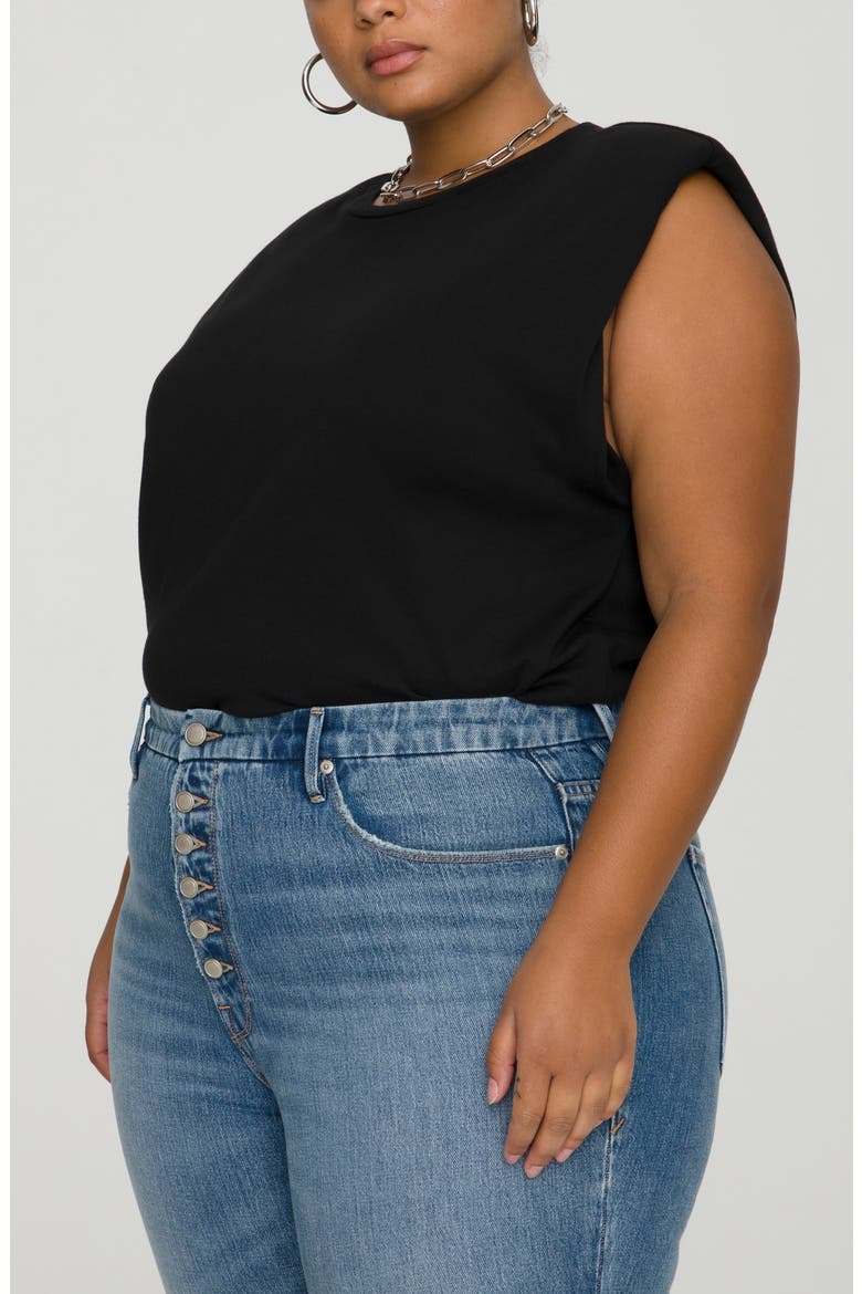 Strong Shoulder Tank Top, Alternate, color, BLACK001