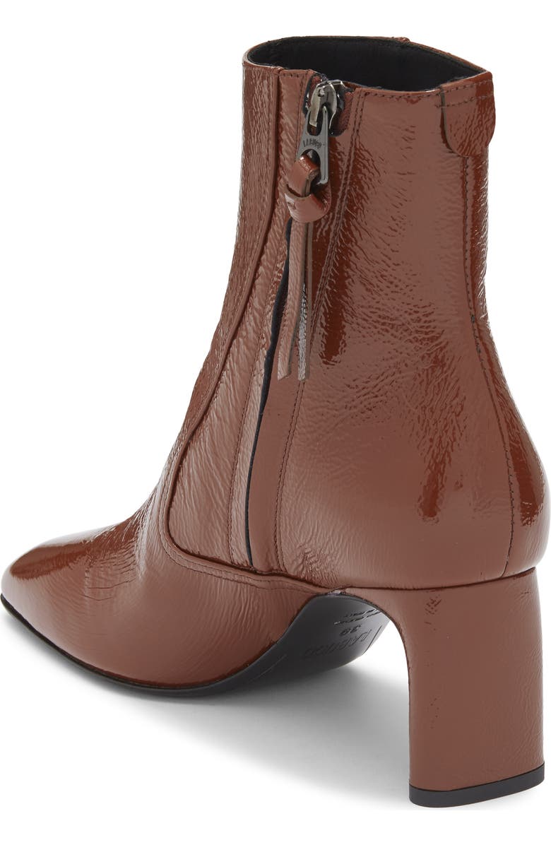 LABUCQ Jules Square Toe Bootie, Alternate, color, Brown