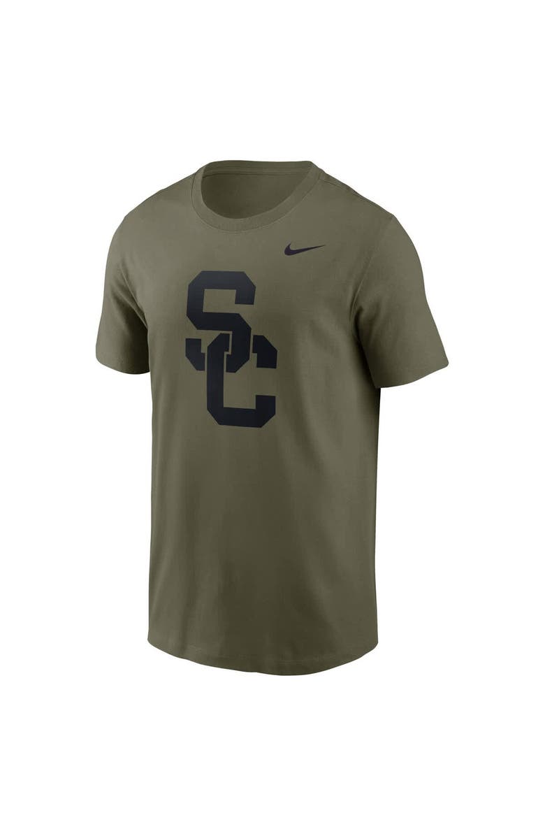Nike Men's Nike Olive USC Trojans Primetime Logo Performance T-Shirt, Alternate, color,