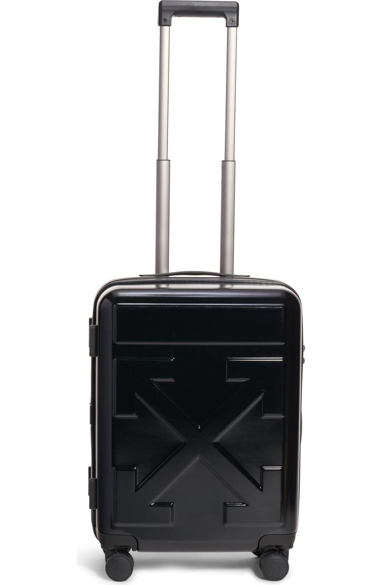 Off-White Arrow 21-Inch Hard Side Trolley Wheeled Suitcase, Main, color,