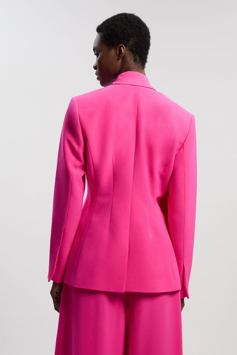 Single Breasted Blazer, Alternate, color, Pink