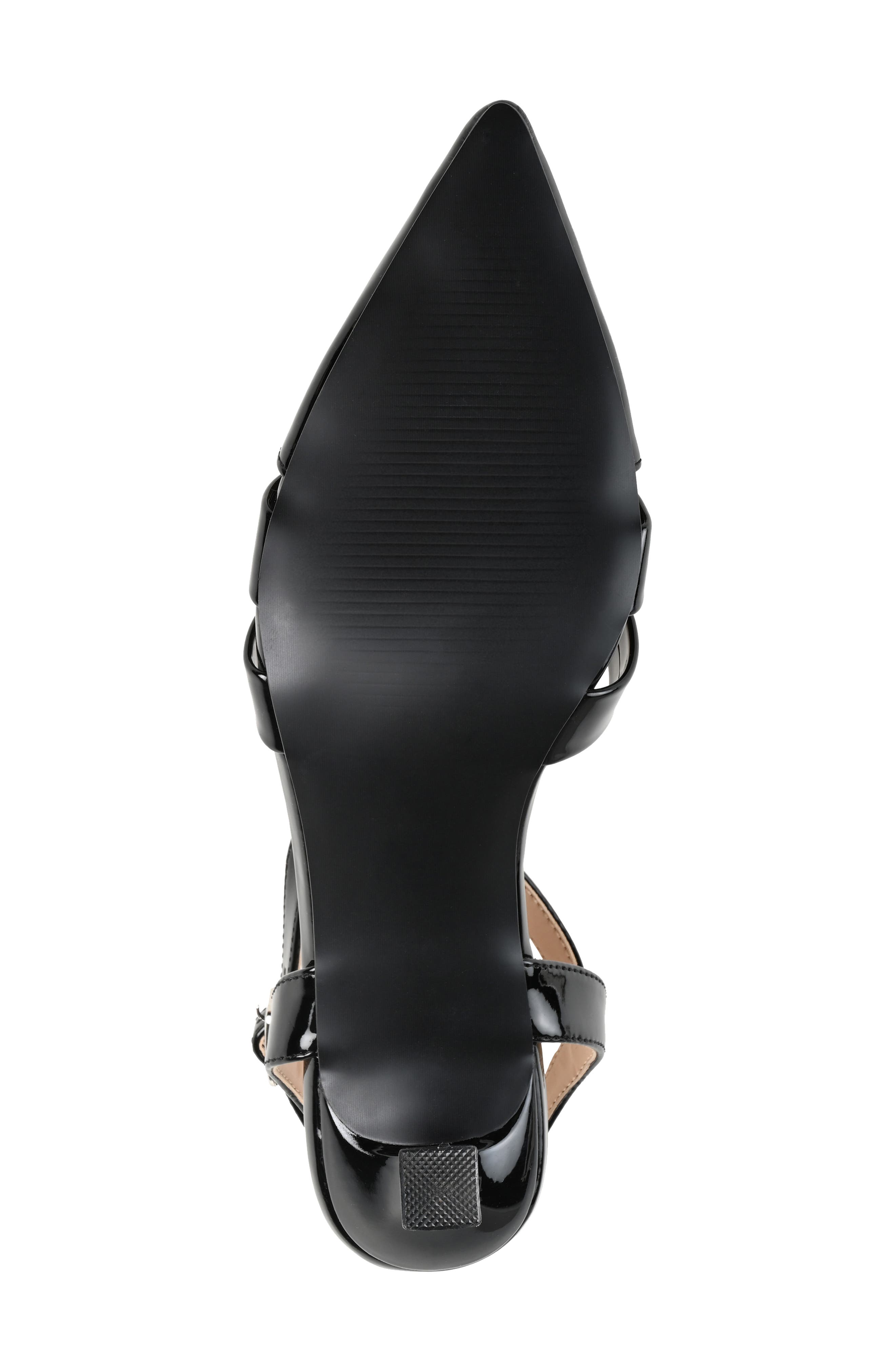 Journee Collection Jazlynn Pump, Alternate, color, Black