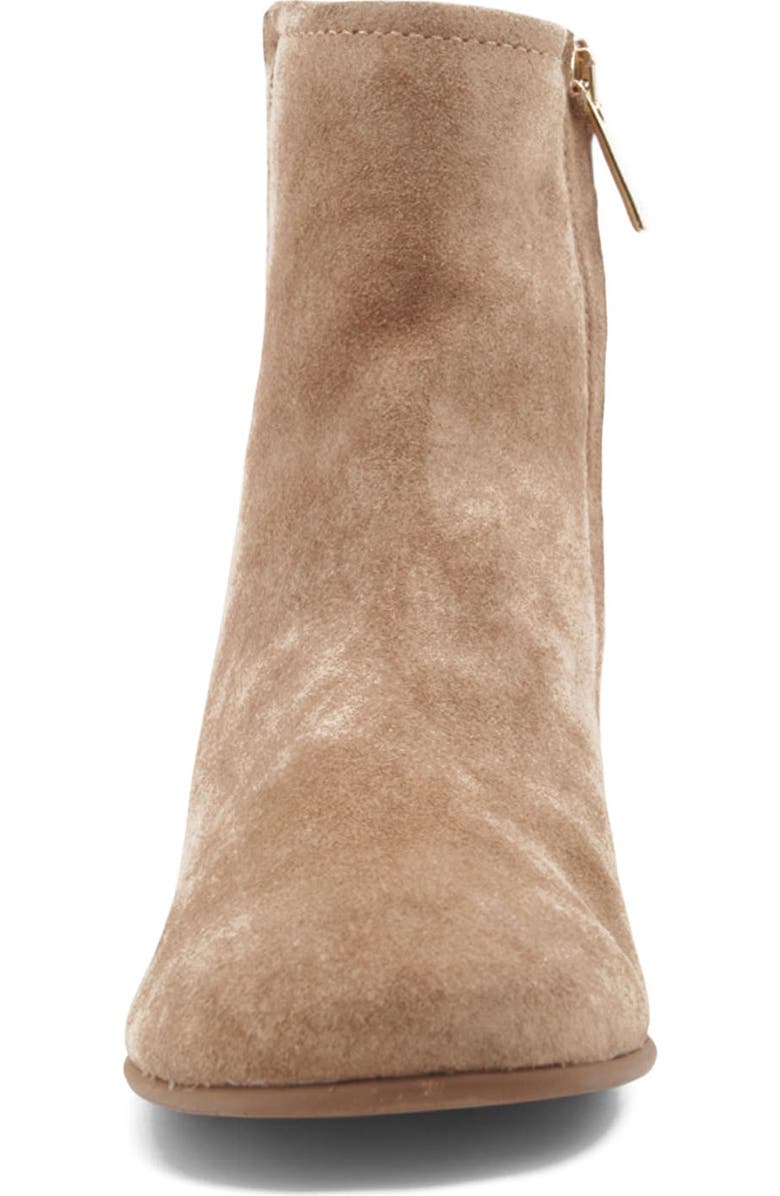 Aquatalia Sahara Weatherproof Bootie, Alternate, color, Champagne Suede