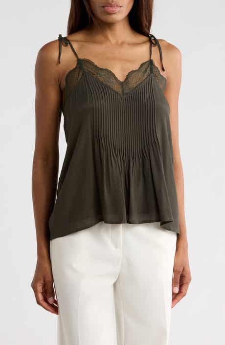 CIEBON Syvan Lace Trim Tank
