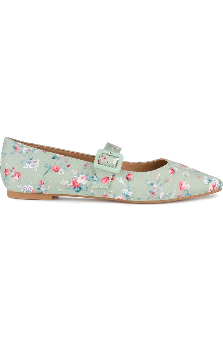 Journee Collection JOURNEE Karissa Flat, Alternate, color, Green