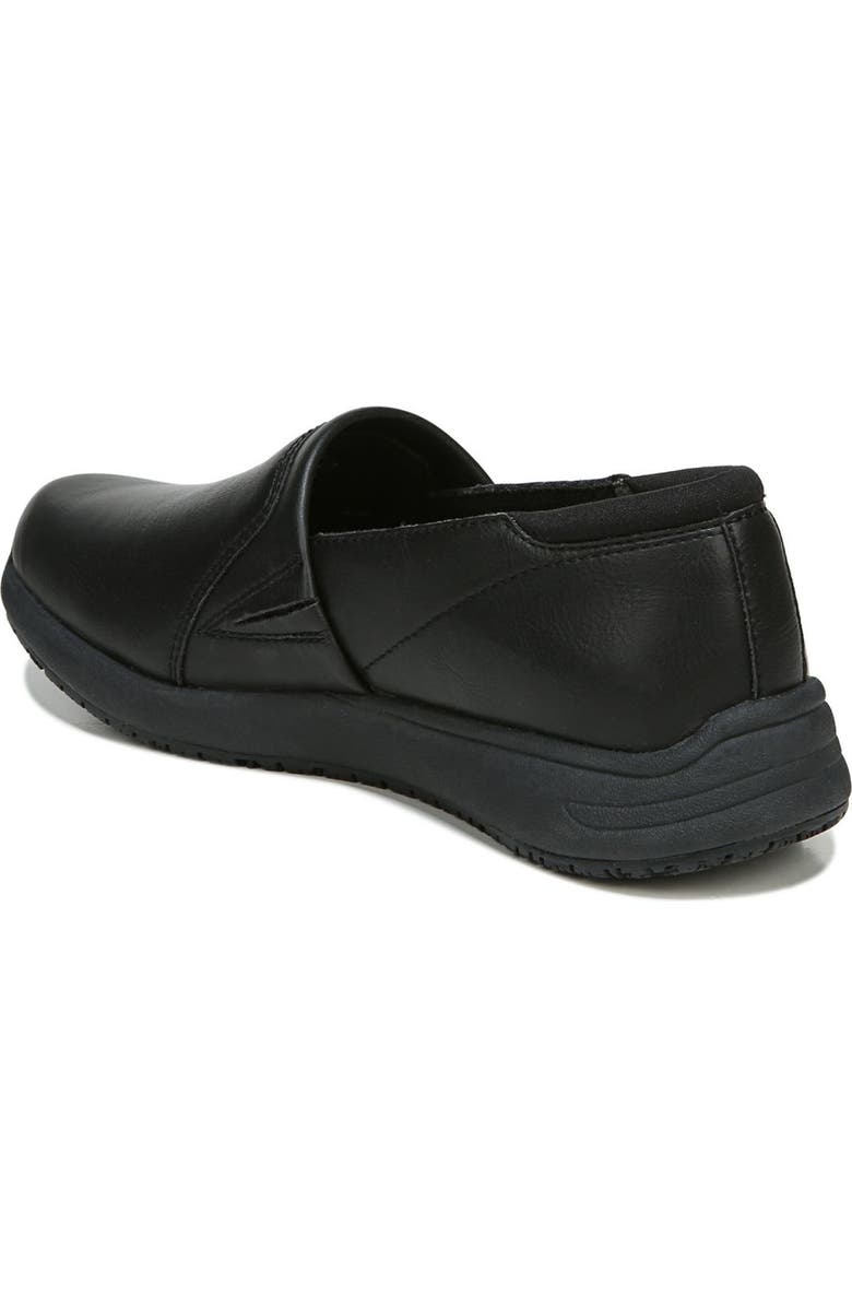 Dr. Scholl's Dive In Slip Resistant Work Slip-On Sneaker - Wide Width Available, Alternate, color, Black