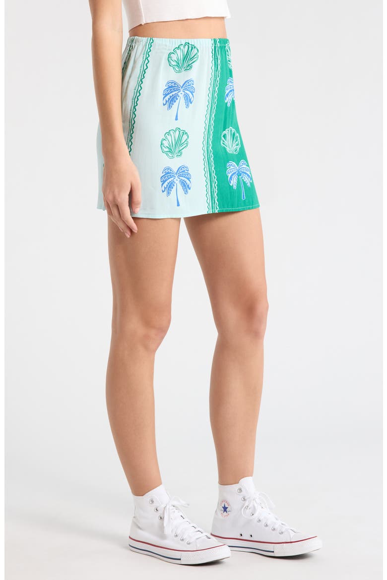 Vacay Dreams Skirt, Alternate, color, POOL BLUE