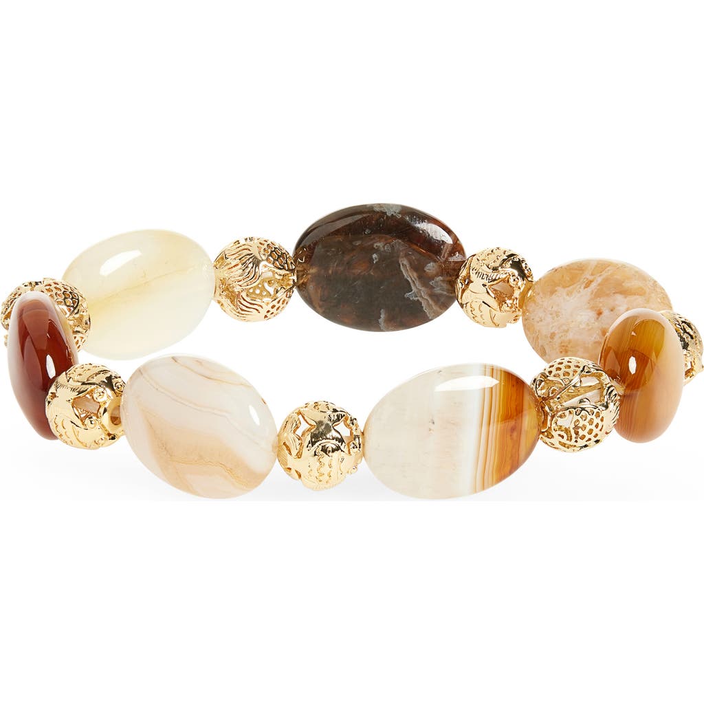 Eye Candy Los Angeles Imani Beaded Bracelet In Multi