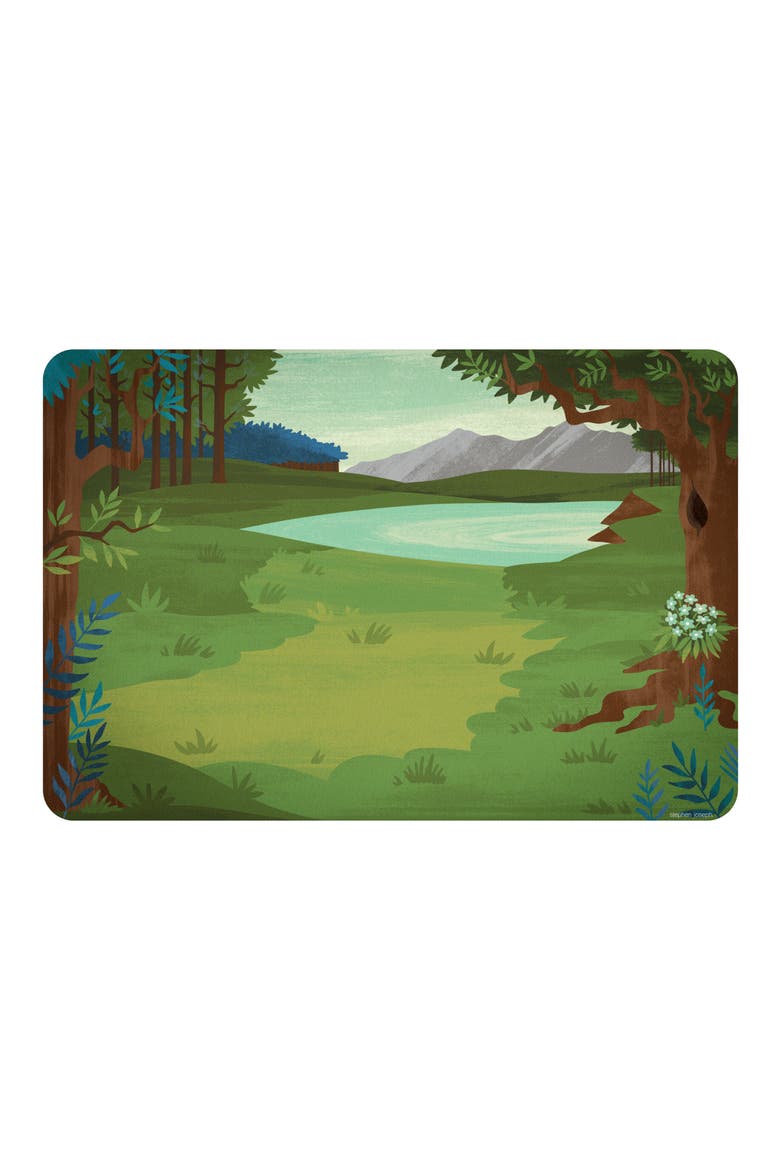 Magnetic Scene Play Kit with Drawer, Alternate, color, BLUE