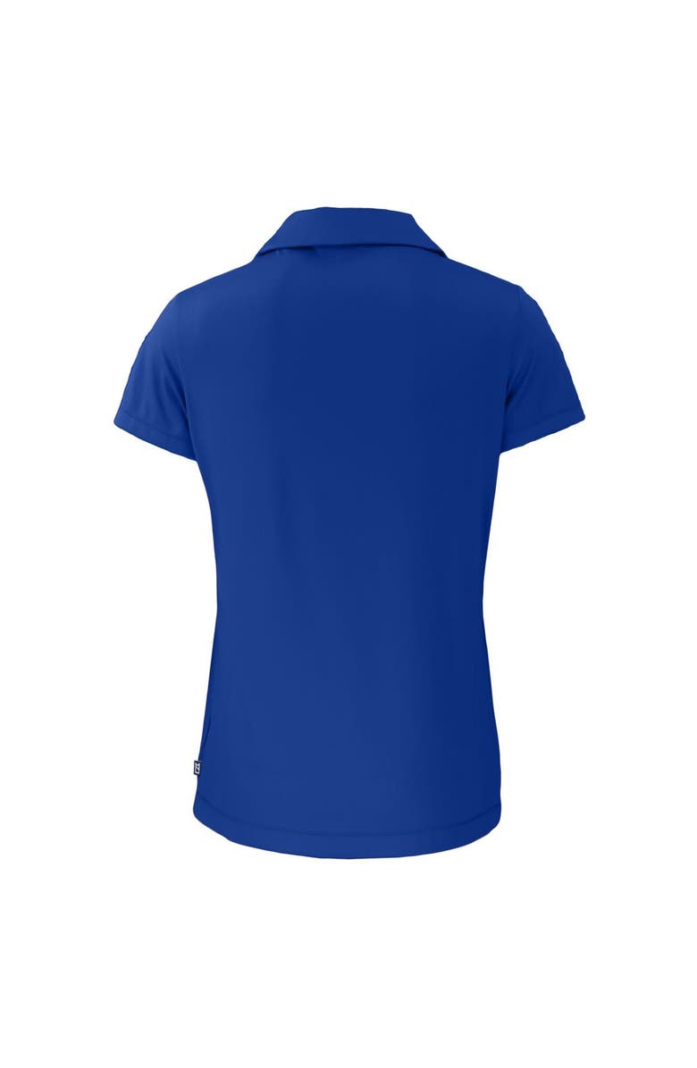 Cutter & Buck Women's Cutter & Buck  Royal Buffalo Bills Throwback Daybreak Eco Recycled V-Neck Polo, Alternate, color, 