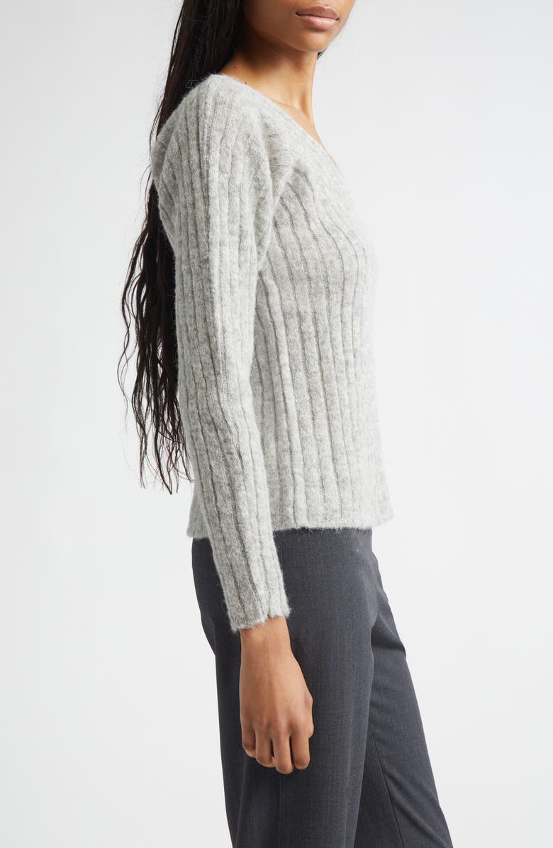 Paloma Wool Vita Alpaca Blend Rib Sweater, Alternate, color, Grey
