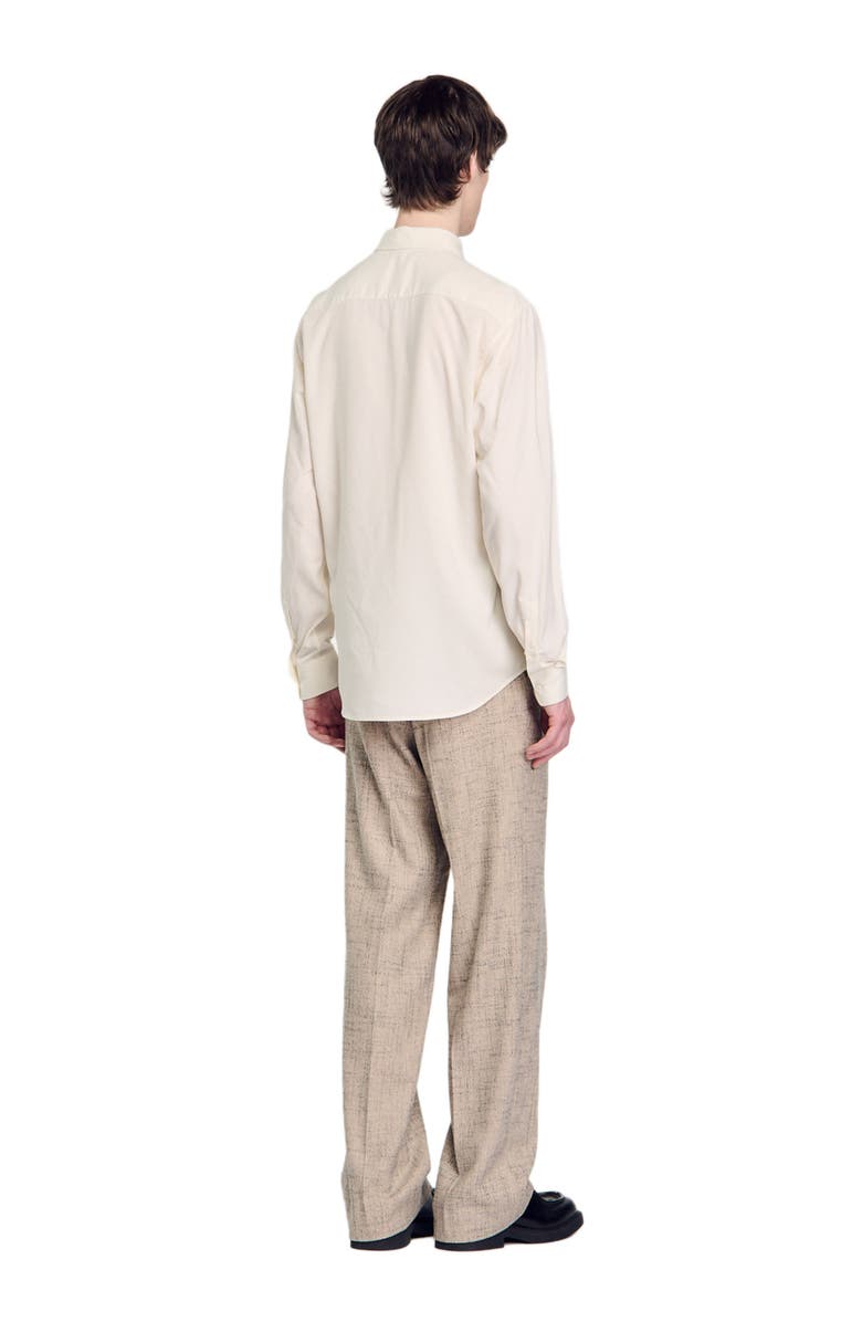 SANDRO Long-sleeved loose-fit shirt, Alternate, color, 