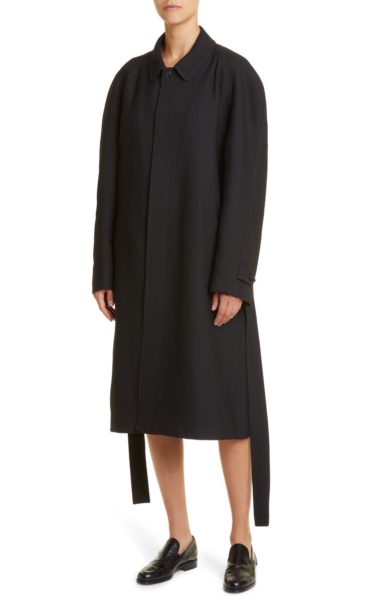 The Row Devitt Relaxed Wool Blend Coat, Main, color,
