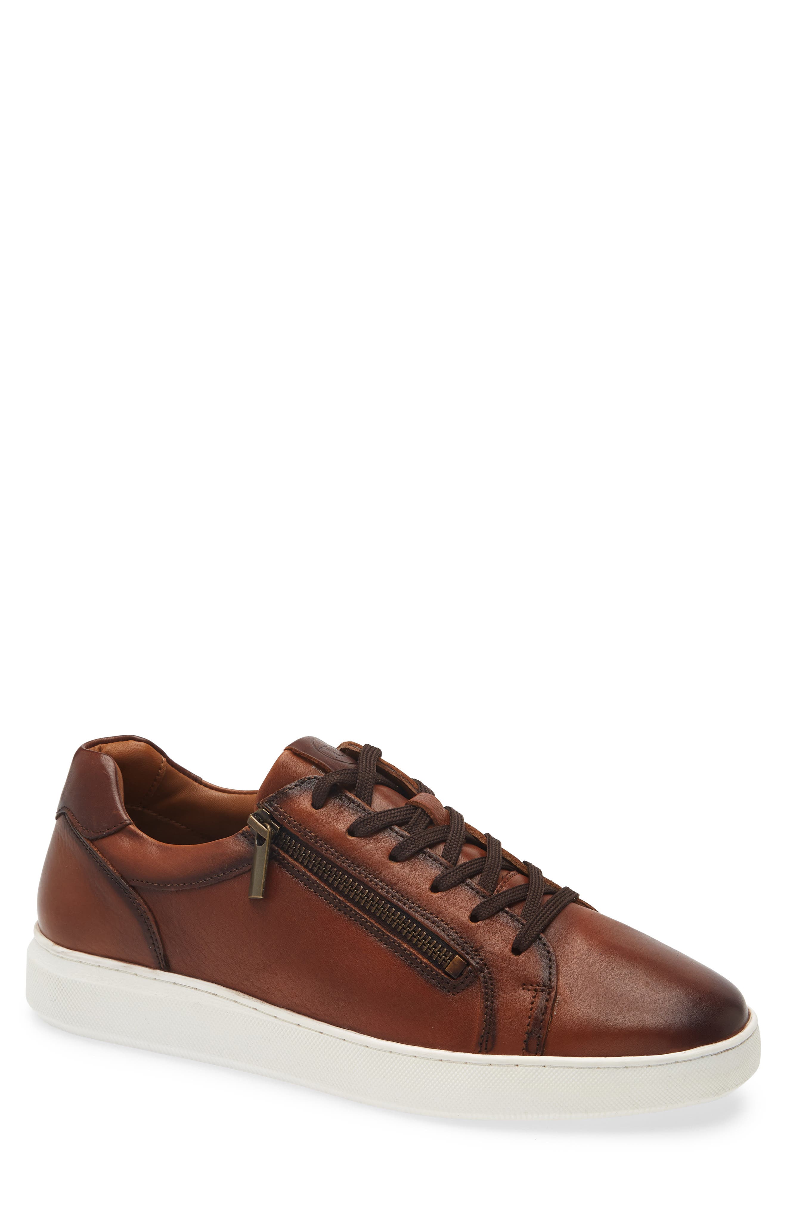 Tribute Low Top Sneaker, Main, color, TAN