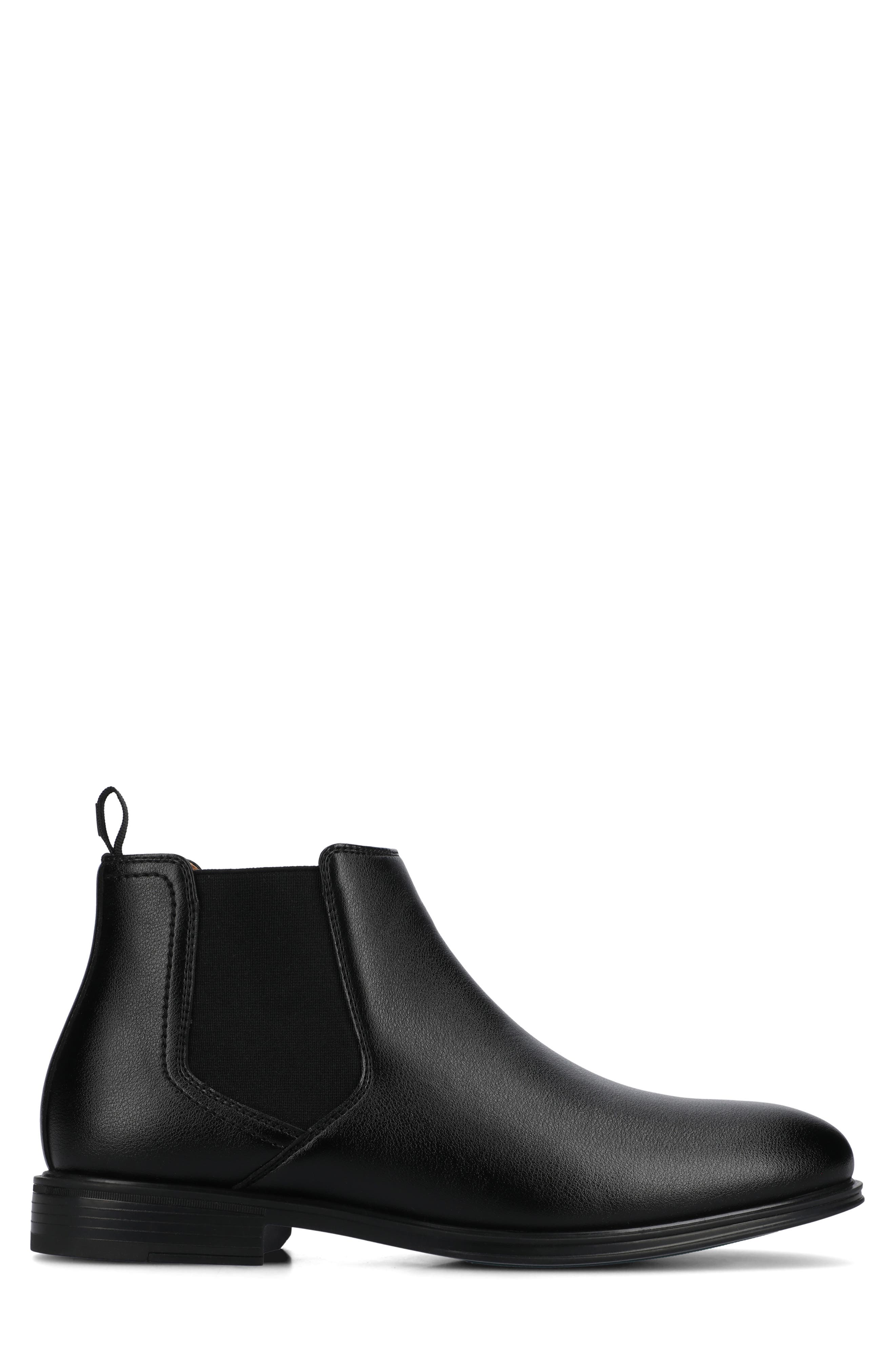 VANCE CO Josiah Chelsea Boot, Alternate, color, Black