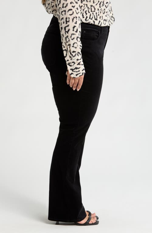 Kut From The Kloth Karen Baby Bootcut Corduroy Jeans In Black
