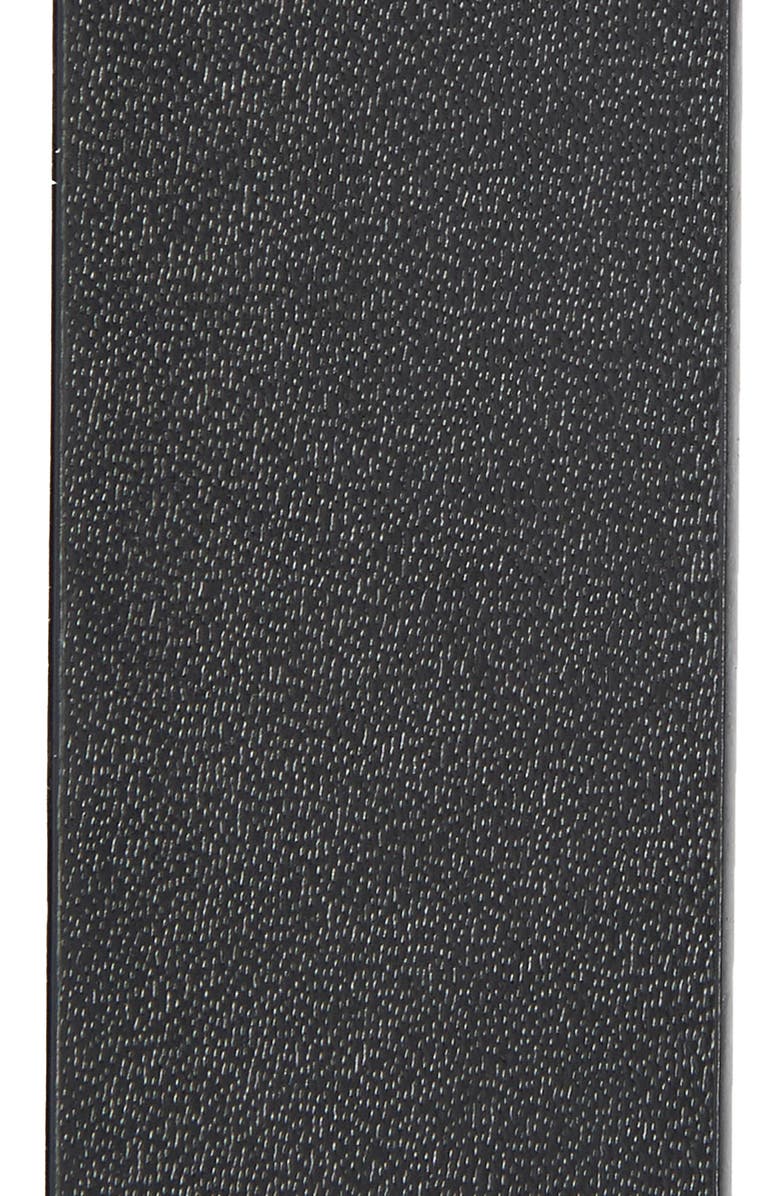 Kate Spade New York Faux Pearl Keeper Belt, Alternate, color, Black/ Polished Gold