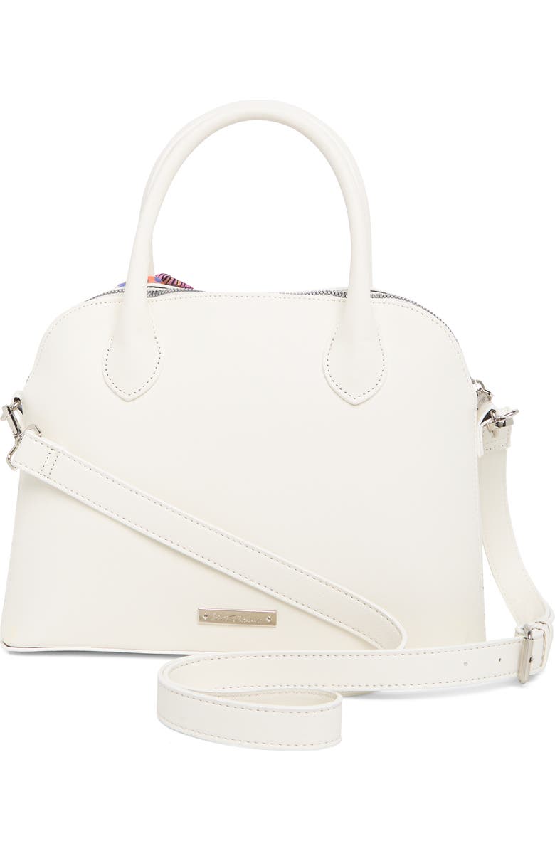 Betsey Johnson Dylon Large Dome Satchel, Alternate, color,