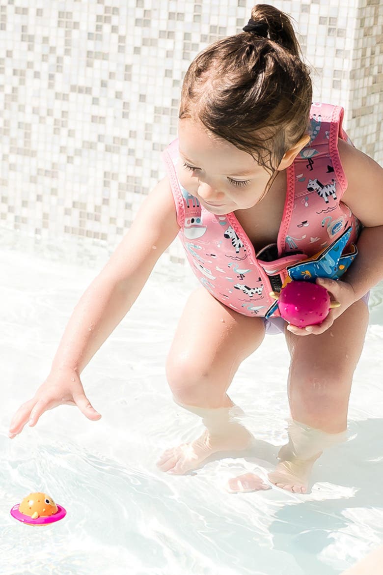 Pufferfish Flip & Float Pool & Bath Toys, Pack of 3, Alternate, color, Multicoloured