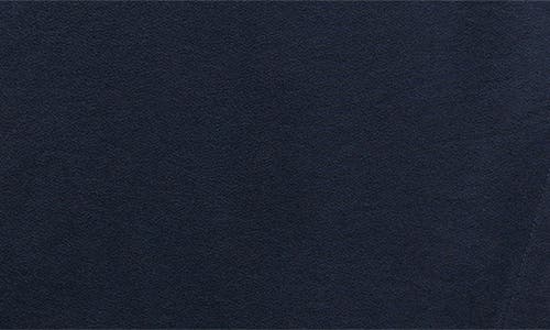 Nordstrom Long Sleeve Faux Wrap Satin Shirtdress In Blue