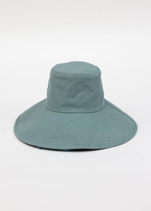 Hat Attack Livvy Canvas Sunhat In Denim