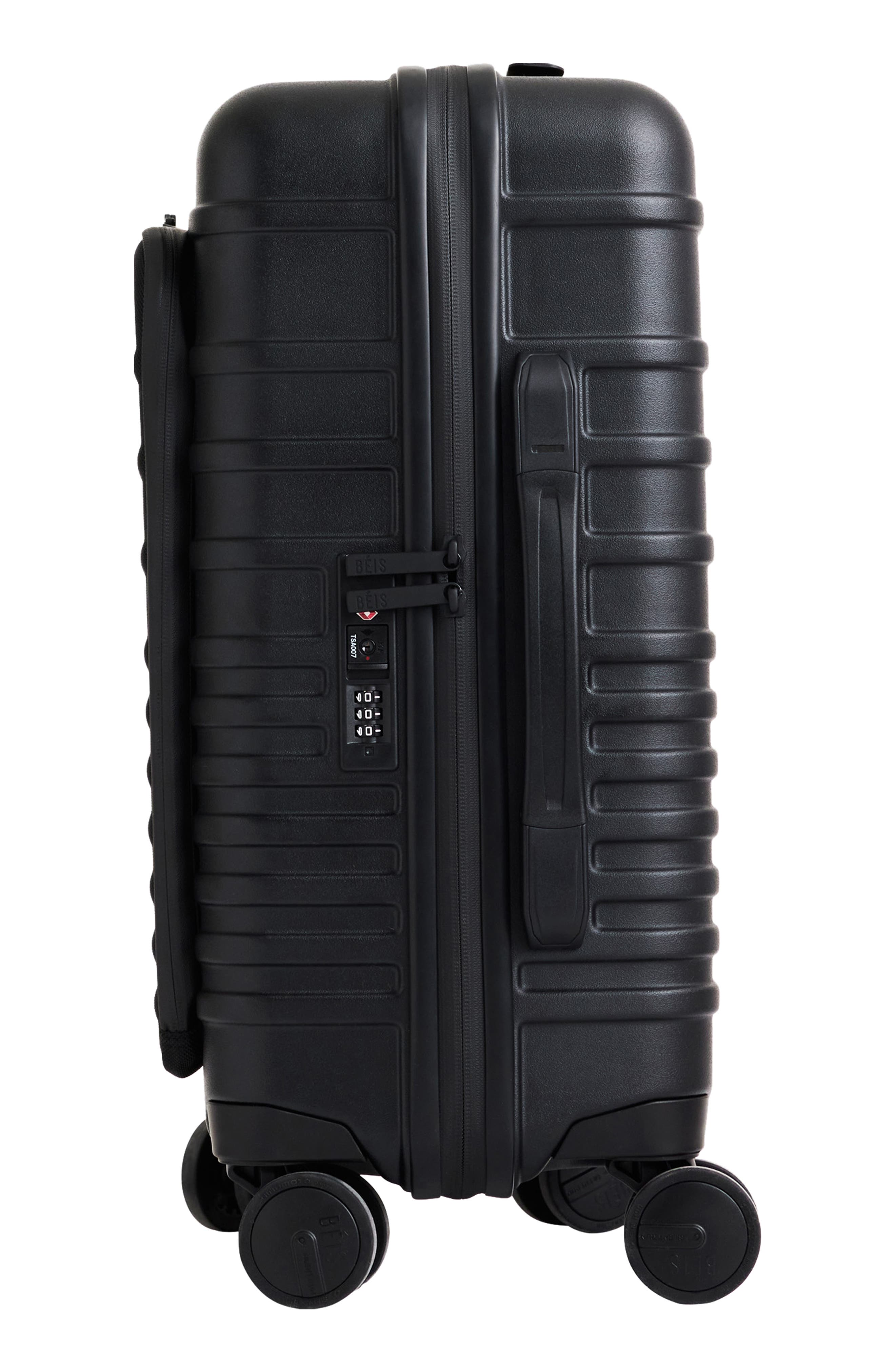 Béis The 21-inch Front Pocket Carry-On Roller, Alternate, color, 