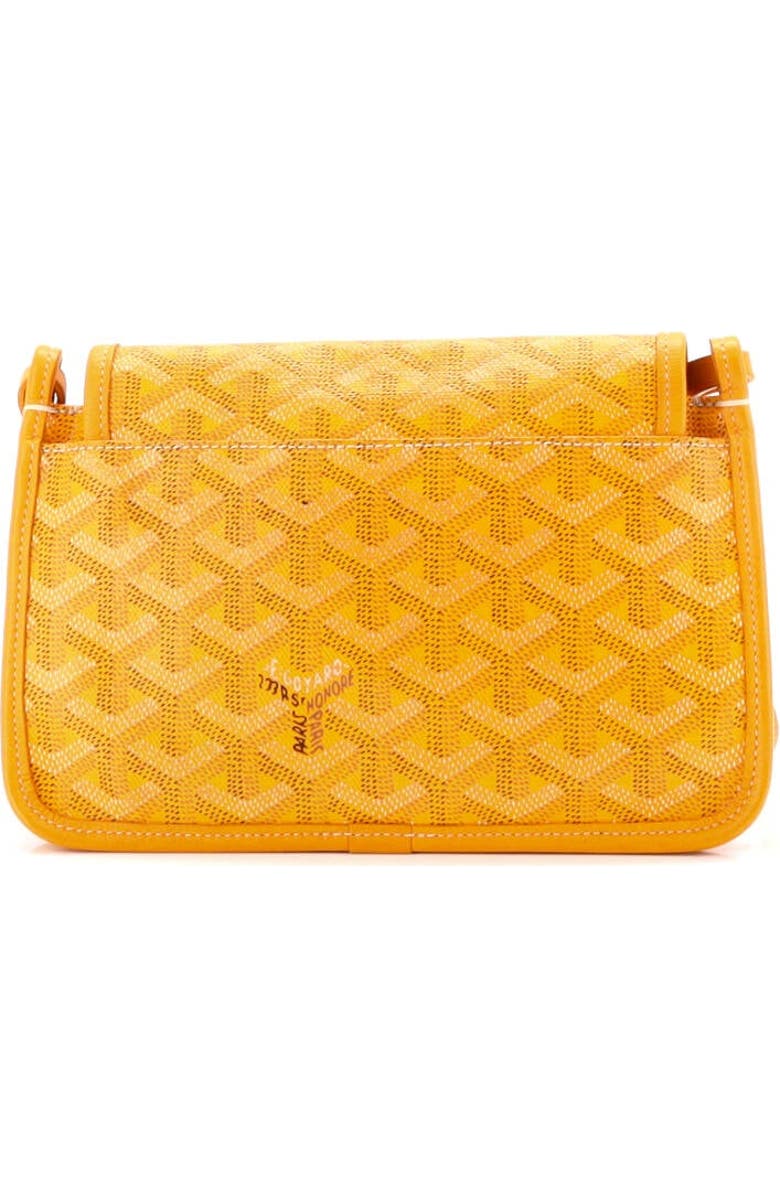 Pre-Owned Goyard Plumet Clutch Wallet Coated Canvas, Alternate, color, Yellow