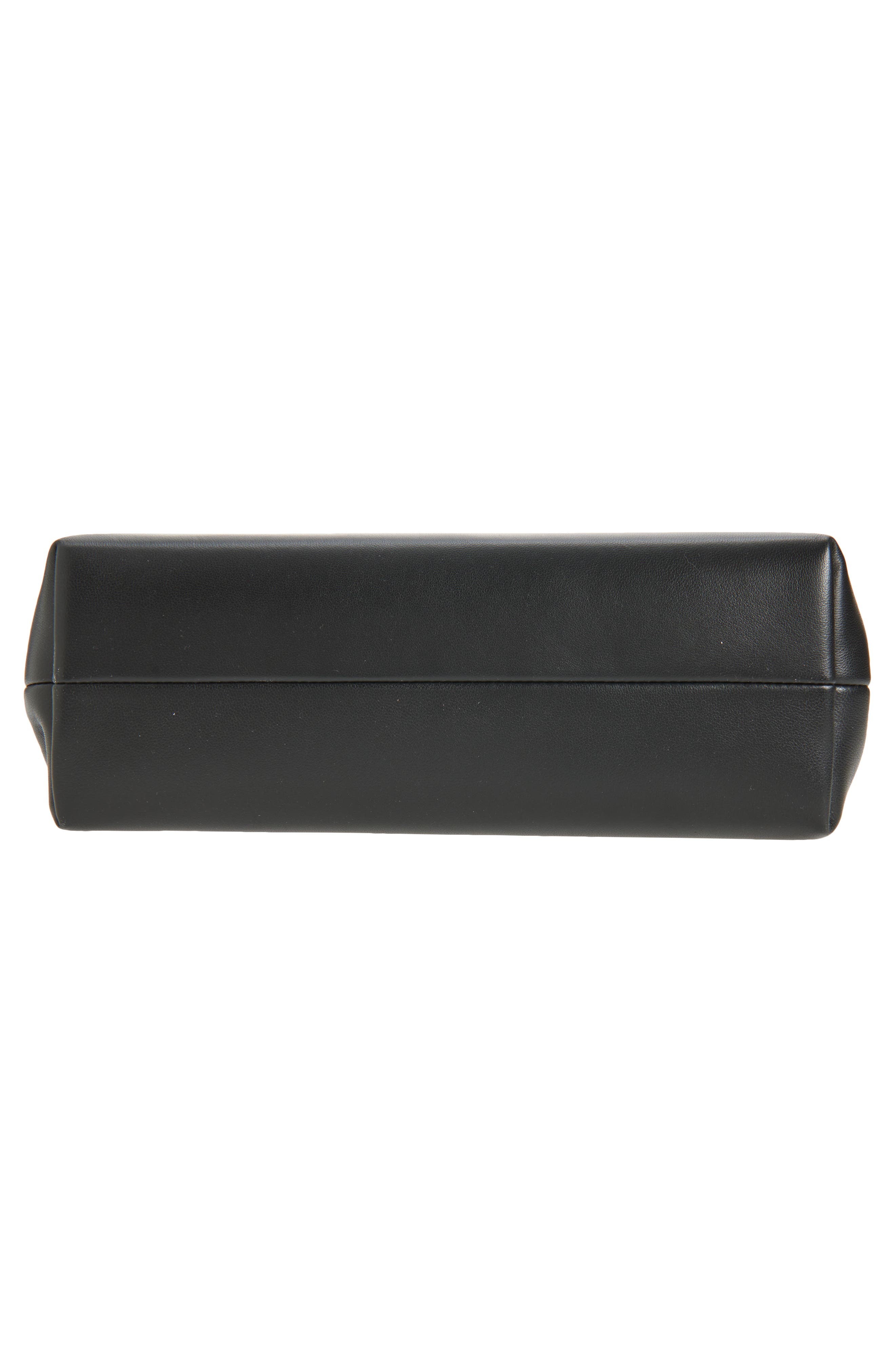 Proenza Schouler Armory Leather Clutch, Alternate, color, Black