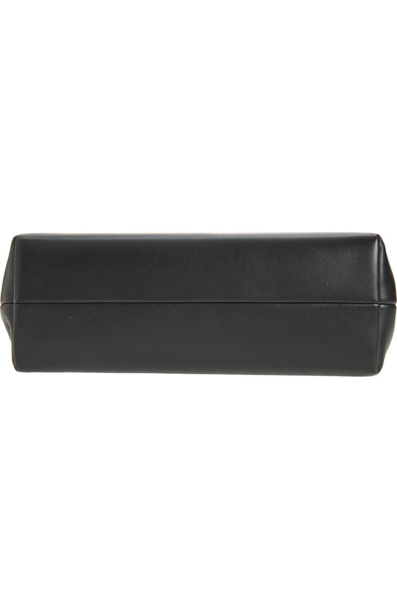 Proenza Schouler Armory Leather Clutch, Alternate, color, Black