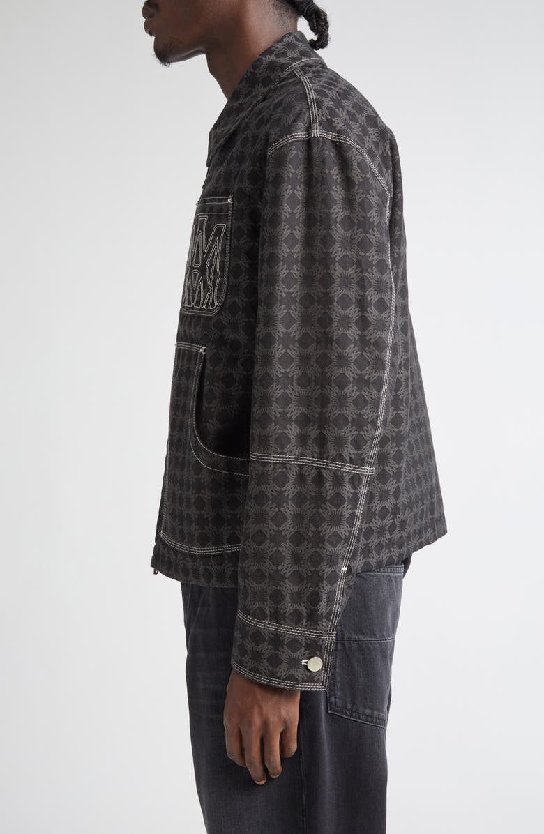 AMIRI MA Quad Work Jacket, Alternate, color, Black