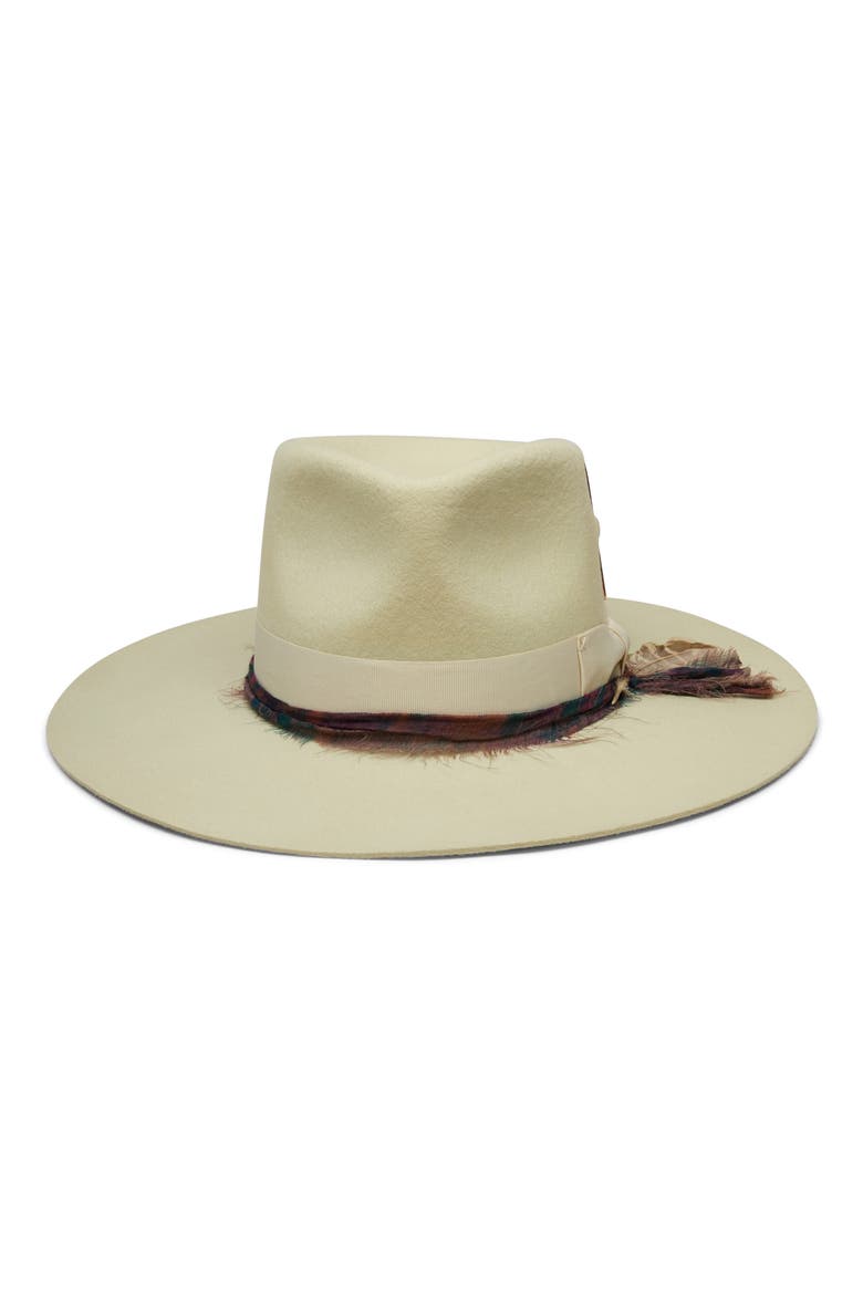 Cashmere Wool Rancher Hat, Alternate, color, BOK CHOY