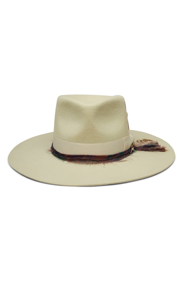 Wyeth Cashmere Wool Rancher Hat, Alternate, color, Bok Choy