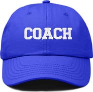 Dalix Coach Embroidered Sports Dad Cap