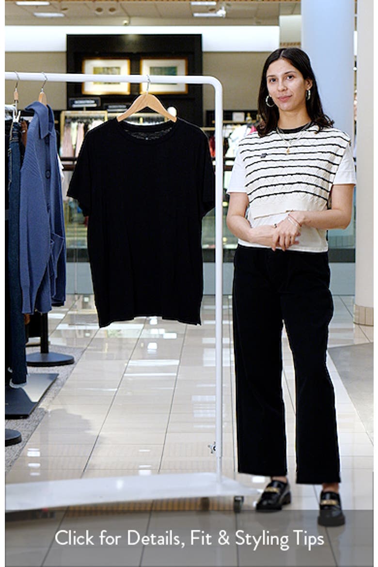 Crewneck Slub Jersey Pocket T-Shirt video