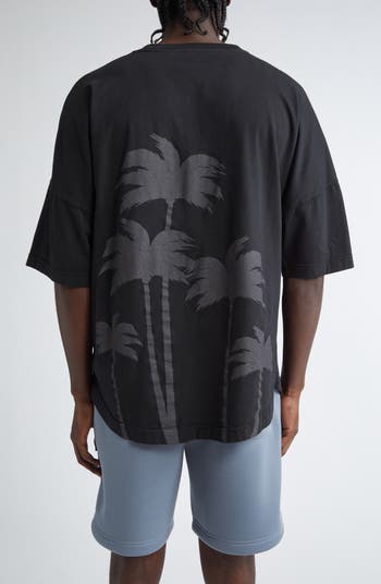 Oversize Palms Graphic T-Shirt