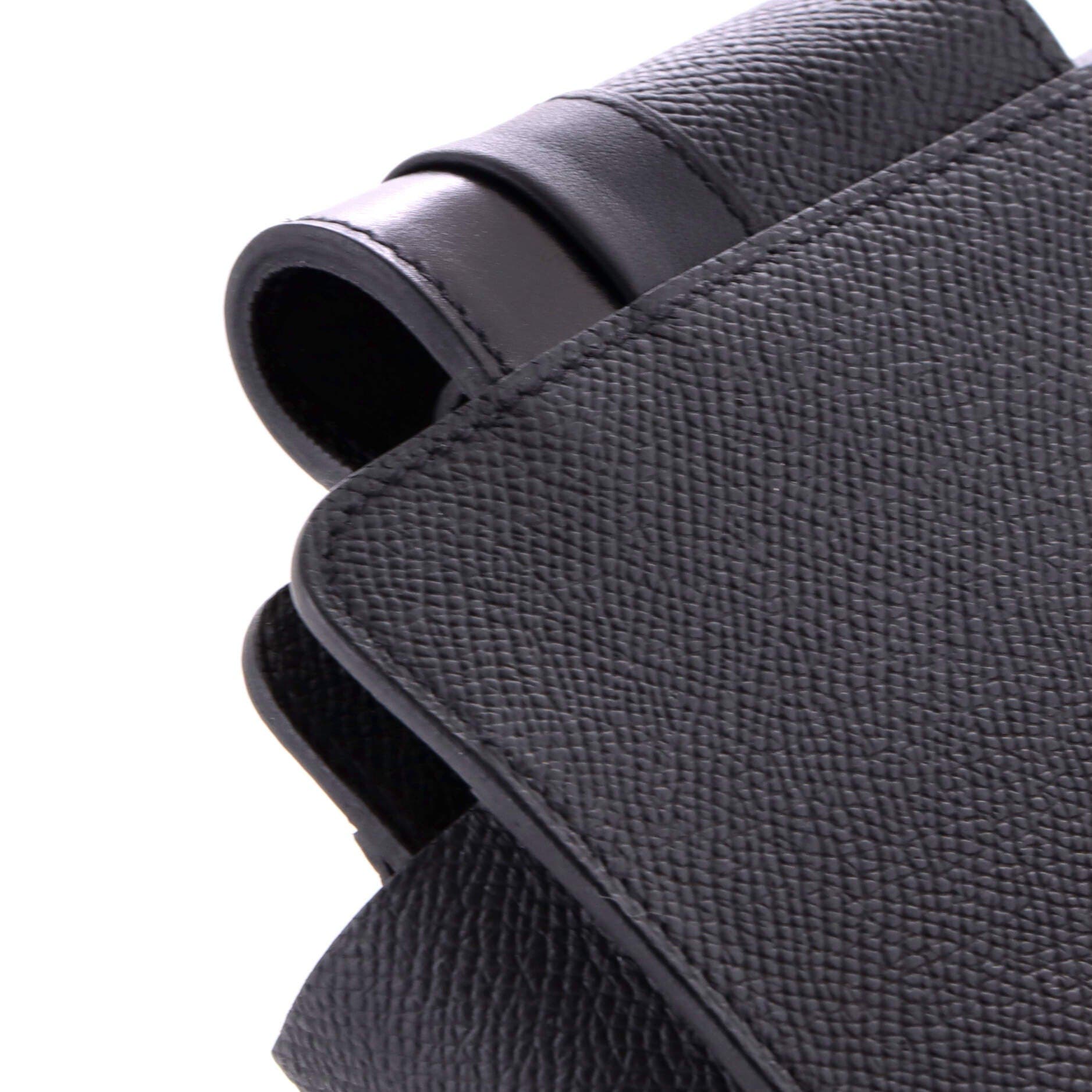 Hermesway Phone Case Crossbody Bag Epsom, Alternate, color, Noir