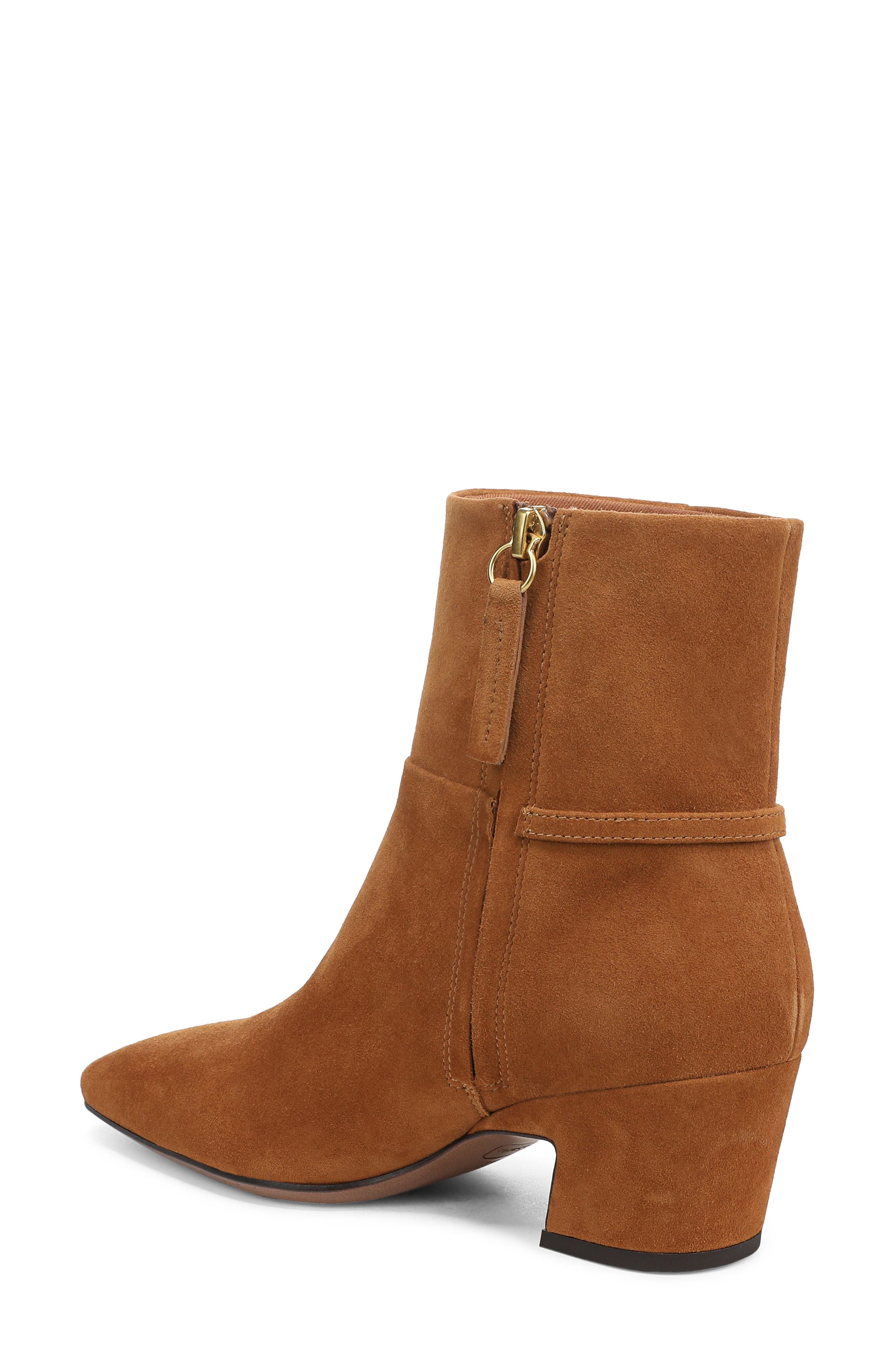 Franco Sarto Saydie Bootie, Alternate, color, Saddle Brown