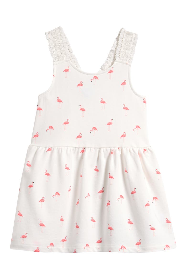 Kids' Flamingo Fun Dress, Main, color, FLAMINGO PRINT
