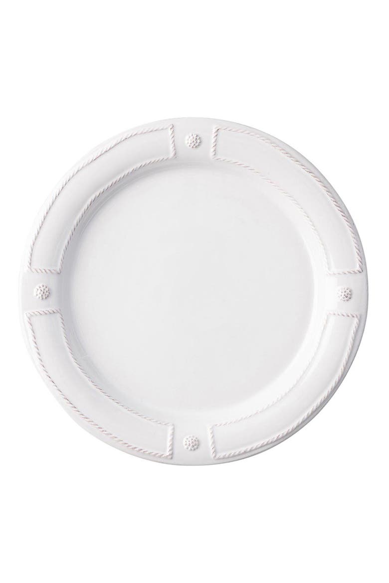 Berry & Thread French Panel Ceramic Salad Plate, Main, color, WHITEWASH