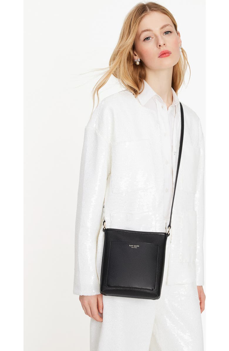 Kate Spade New York ava pebble leather swing crossbody bag, Alternate, color,