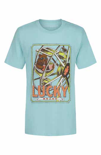 Lucky Brand Kids' Bear Wheel Short Sleeve T-Shirt