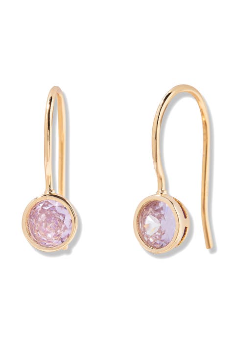 Mia Birthstone Drop Earrings