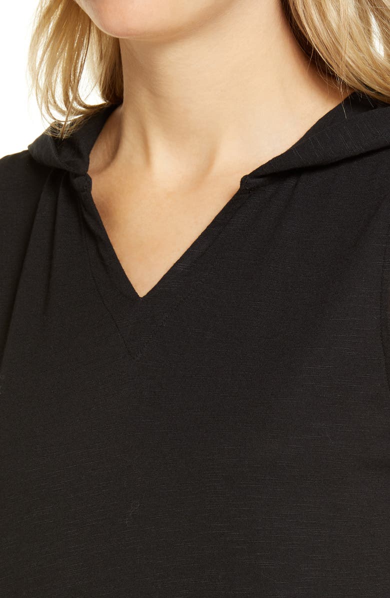 Caslon<sup>®</sup> Hooded Knit Tank Dress, Alternate, color, 