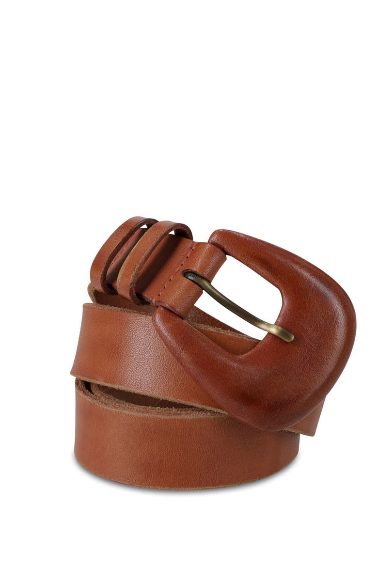 Calamity Leather Belt, Alternate, color, Silver