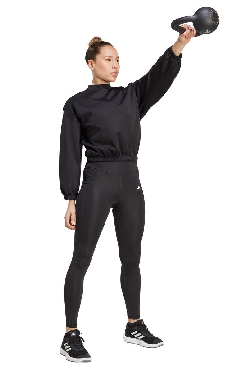 adidas Yoga Essential Sweatshirt, Alternate, color, 