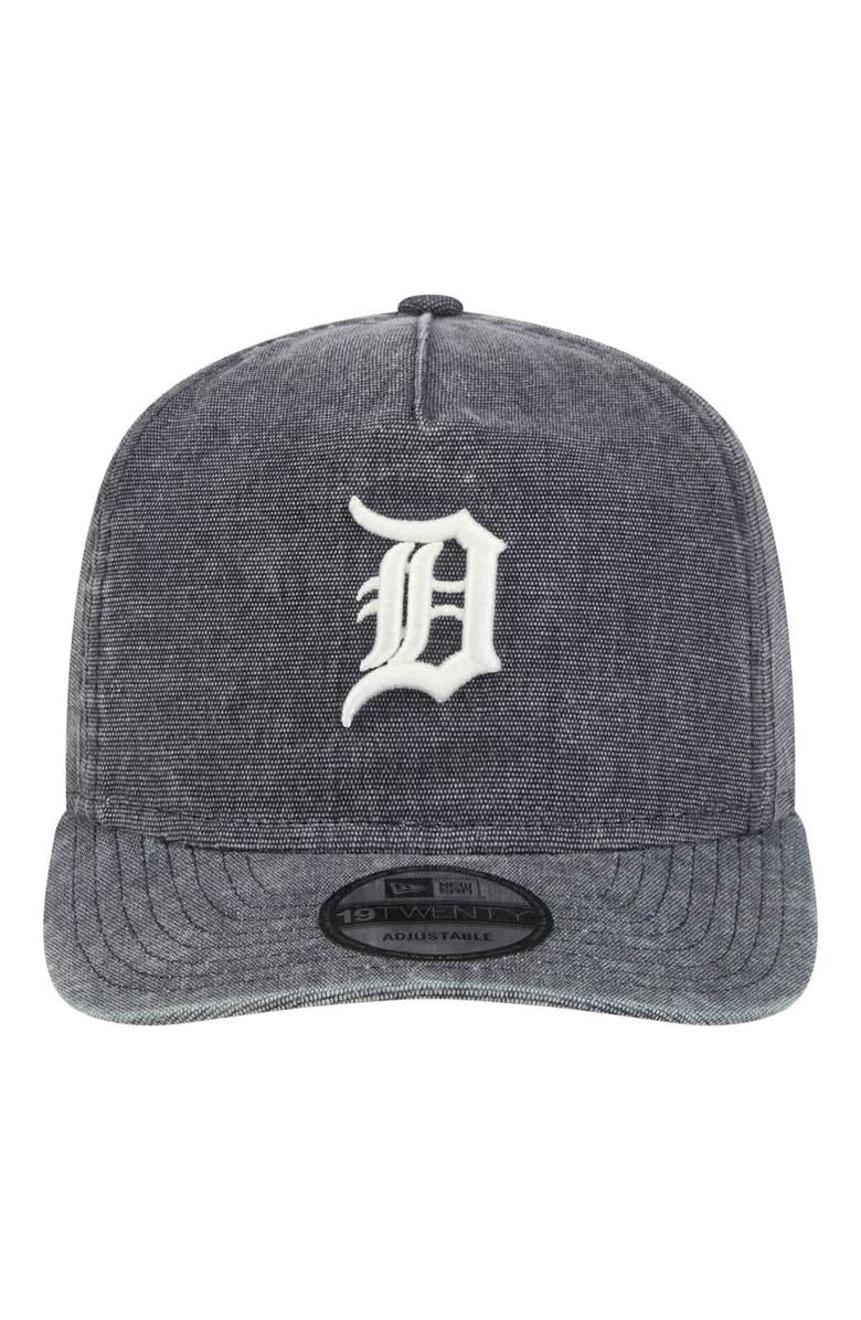 New Era Men's New Era  Navy Heather Detroit Tigers  Denim Classic 19TWENTY Adjustable Hat, Alternate, color, Heather Navy