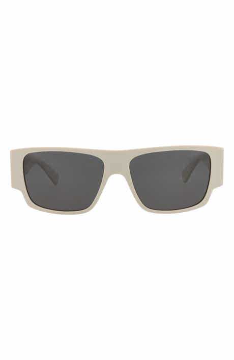 Bottega Veneta 57mm Rectangular Sunglasses