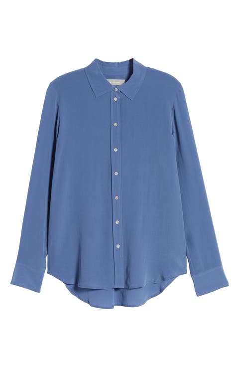 The Clean Silk Relaxed Shirt